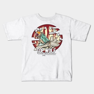 Top Wolf Kids T-Shirt